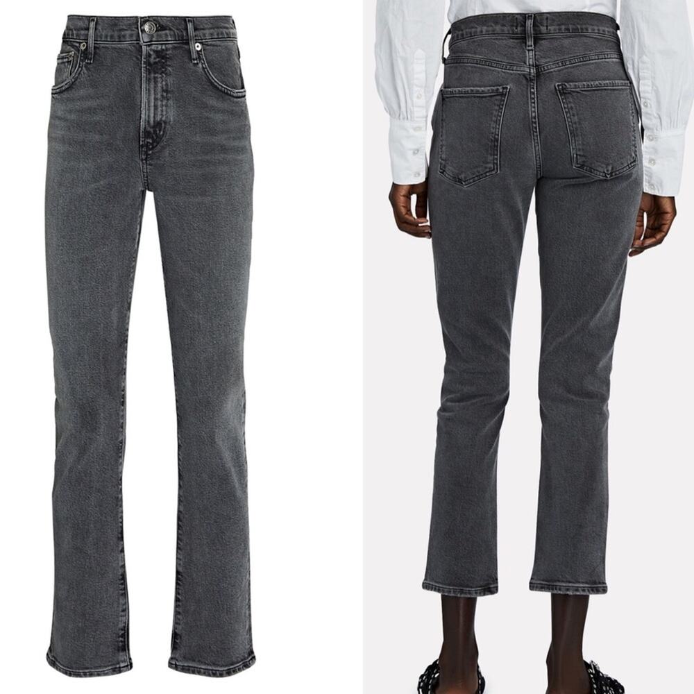 Agolde Toni Slim Straight leg Jeans Size 27 gray